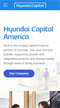 Mobile Screenshot of hyundaicapitalamerica.com