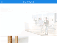 Tablet Screenshot of hyundaicapitalamerica.com
